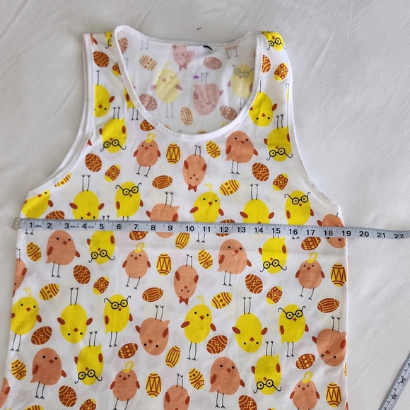 Mumy Room yellow eggs tank top . - Picture 4 of 5